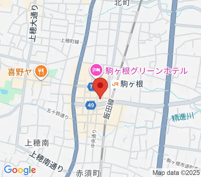 G-Studio NIRVASHの地図