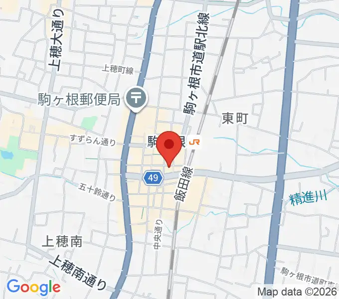 G-Studio NIRVASHの地図