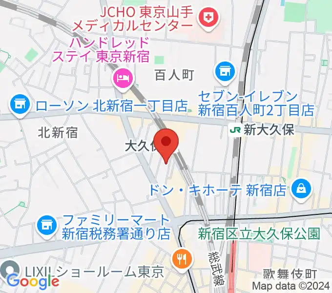 ジェットワンの地図