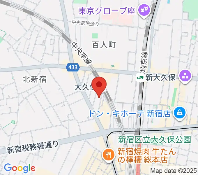ジェットワンの地図