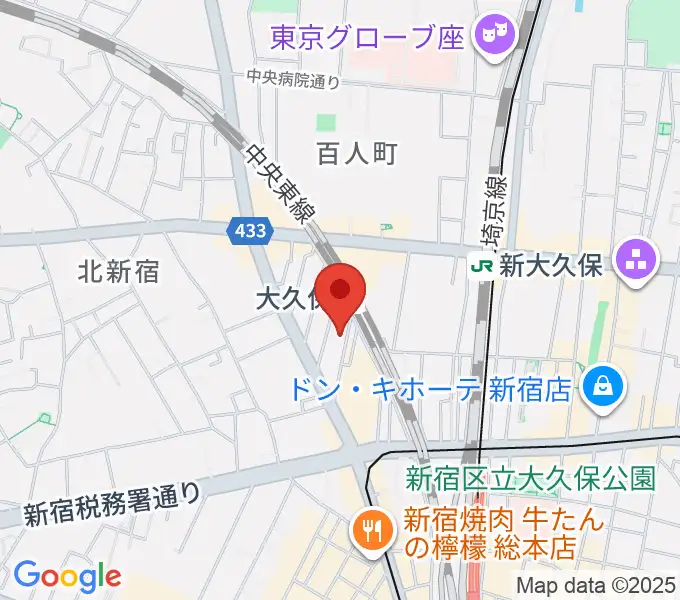 ジェットワンの地図