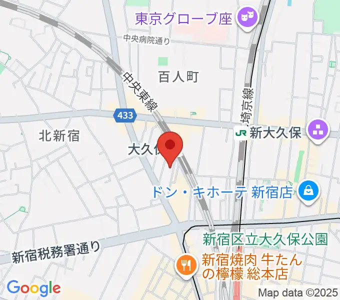 ジェットワンの地図