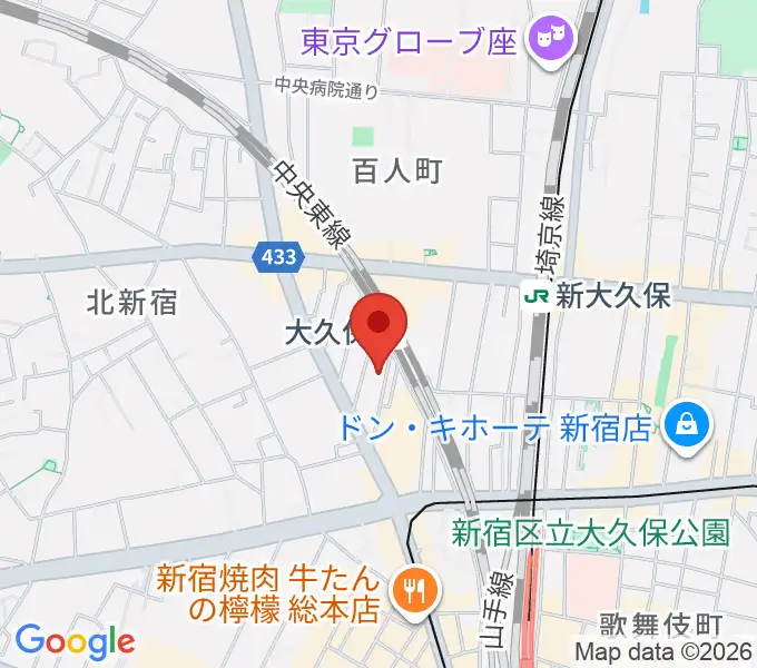 ジェットワンの地図
