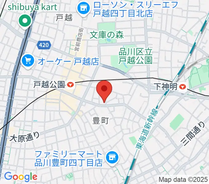 Crunch Studioの地図