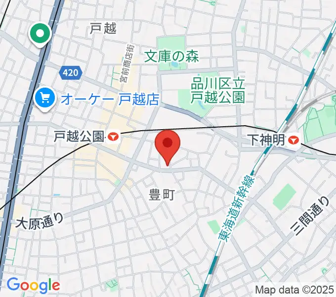 Crunch Studioの地図