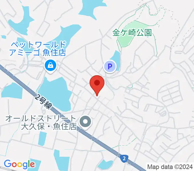 金ヶ崎文化教室の地図