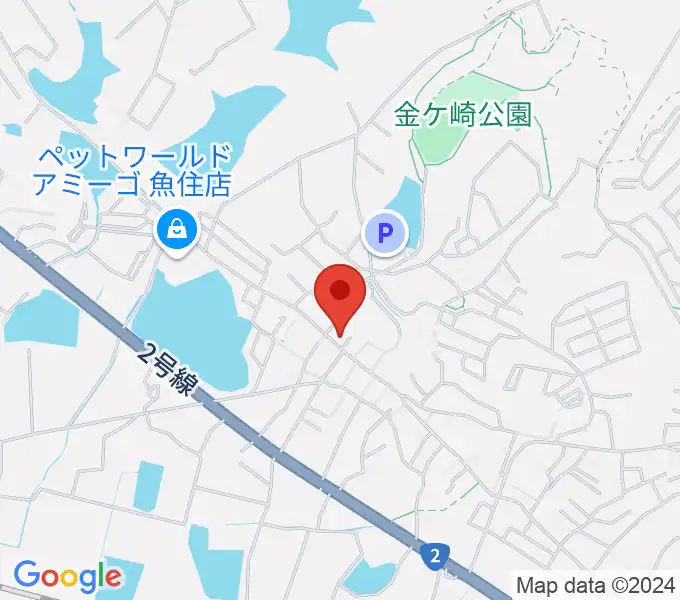 金ヶ崎文化教室の地図