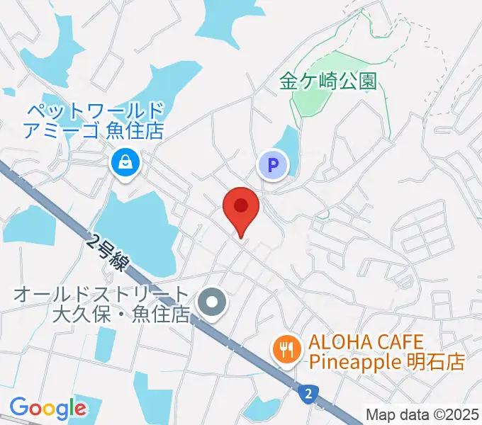 金ヶ崎文化教室の地図