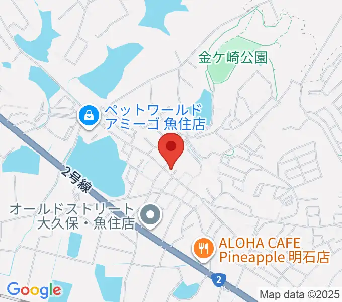 金ヶ崎文化教室の地図