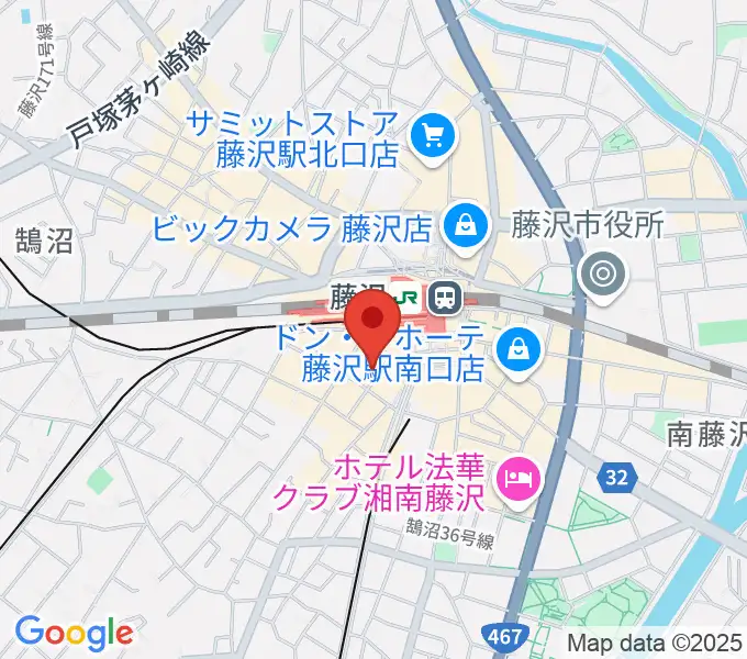 Sound Cafe Bambooの地図