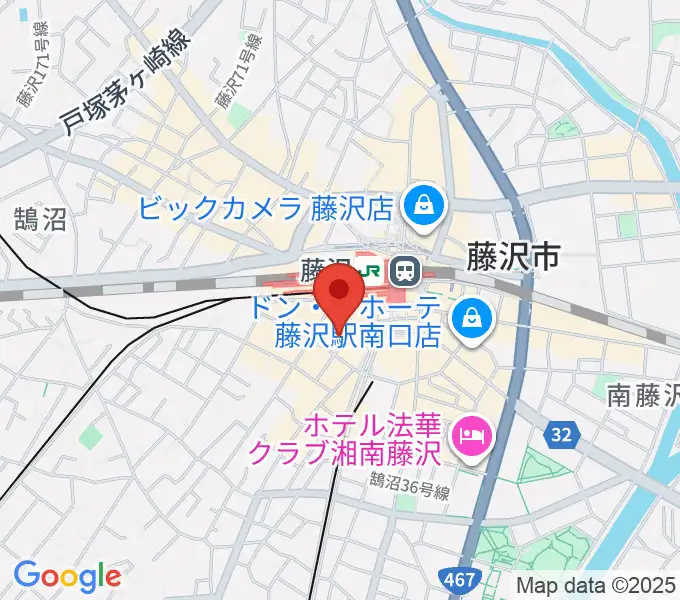 Sound Cafe Bambooの地図