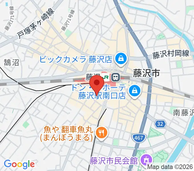 Sound Cafe Bambooの地図