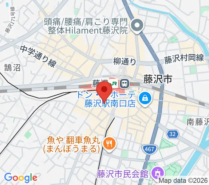 Sound Cafe Bambooの地図