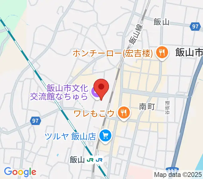 飯山市文化交流館なちゅらの地図