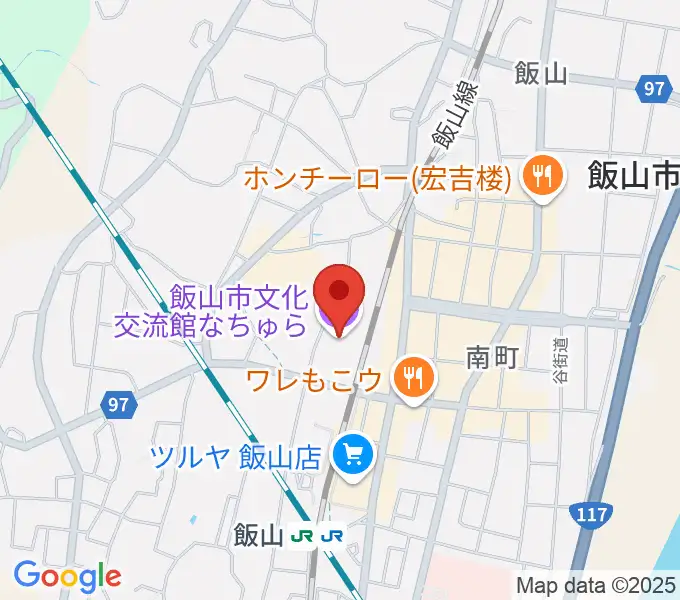 飯山市文化交流館なちゅらの地図