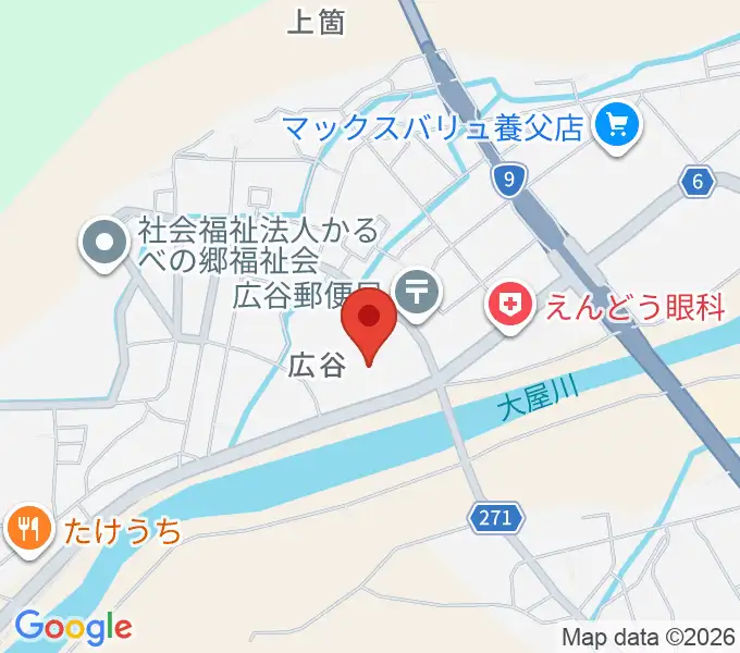 養父市立ビバホールの地図