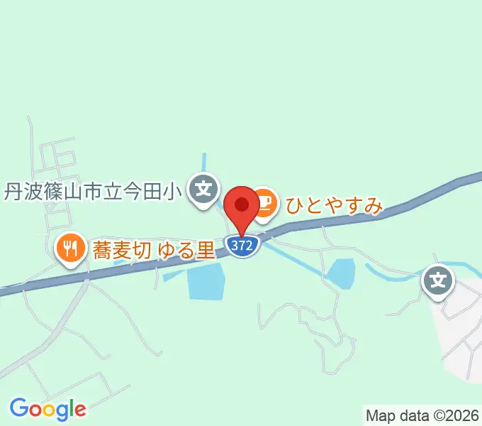 篠山rizmの地図