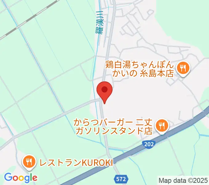 糸島Greenchordの地図