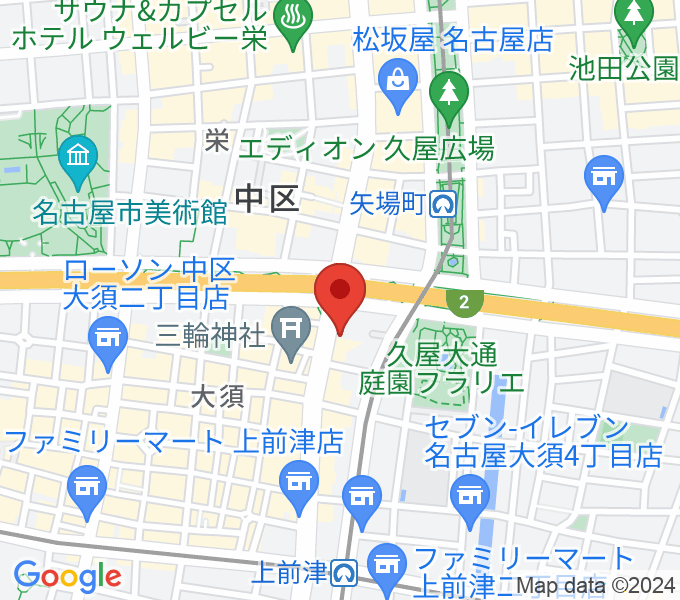 名古屋大須TOYSの場所