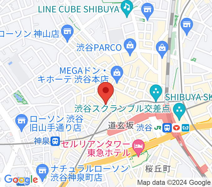 渋谷KO-KOの場所