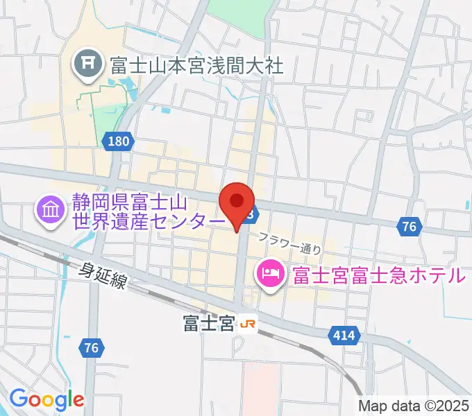 ロックハウスポパイの地図