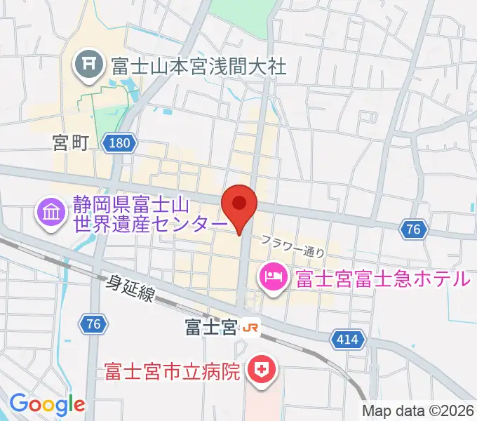 ロックハウスポパイの地図