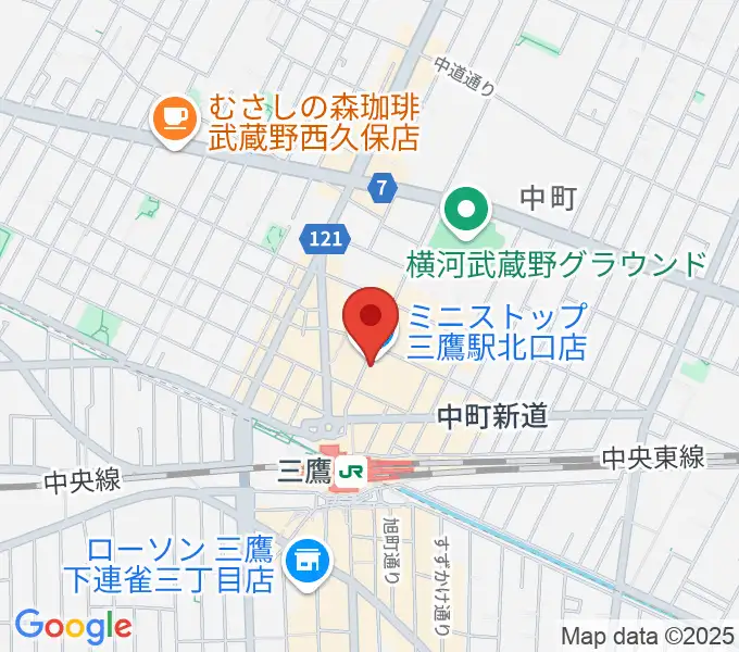 SONIDO IIの地図