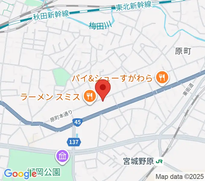 UNION / FUNNELの地図