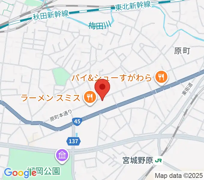 UNION / FUNNELの地図