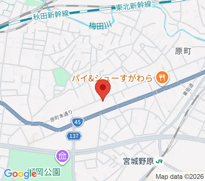 UNION / FUNNELの地図