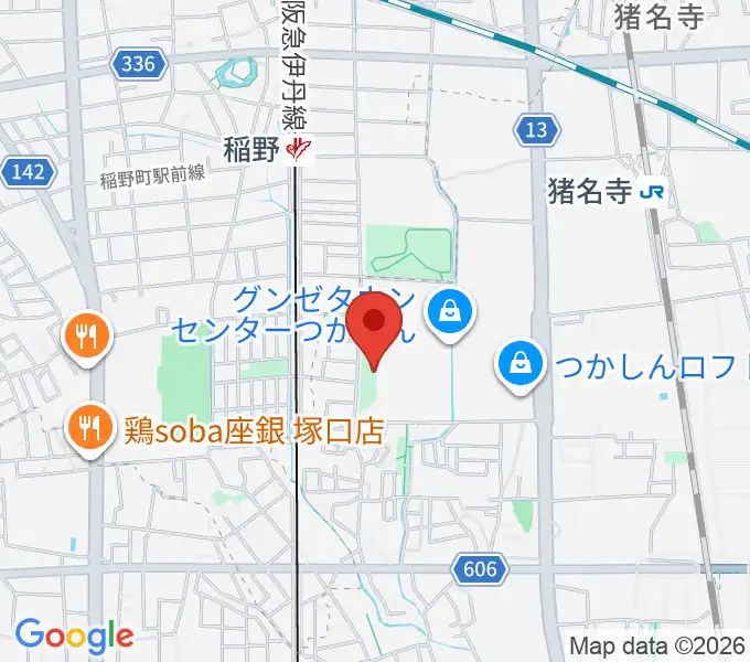 ローゼンビートクライネルザールの地図