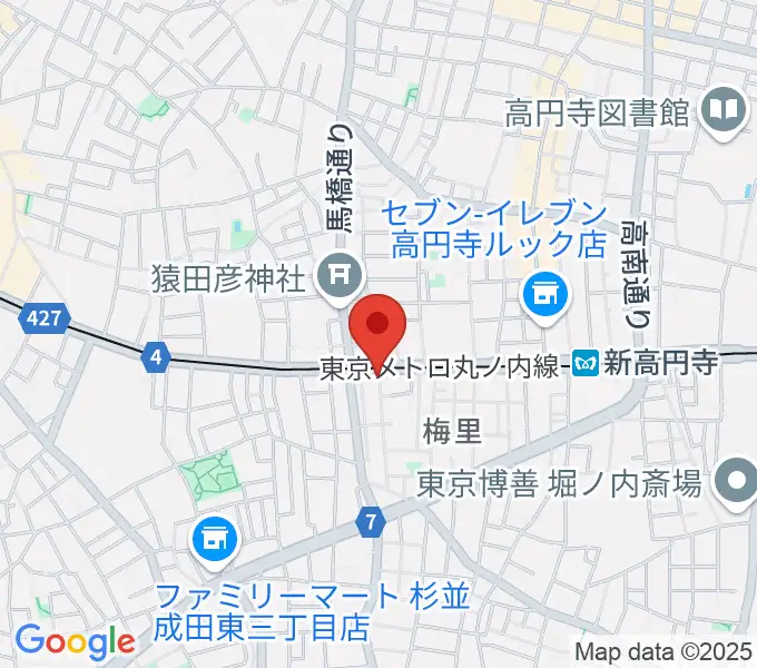 OTOlabの地図