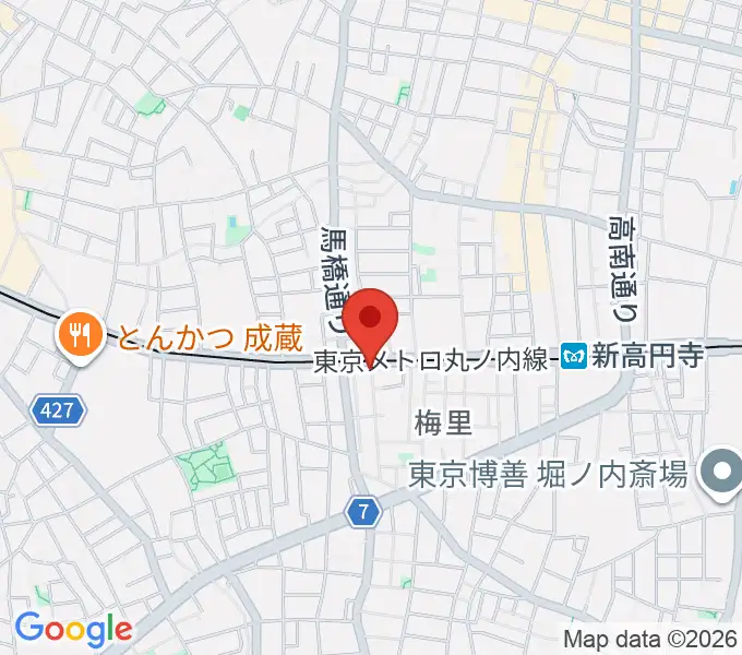 OTOlabの地図