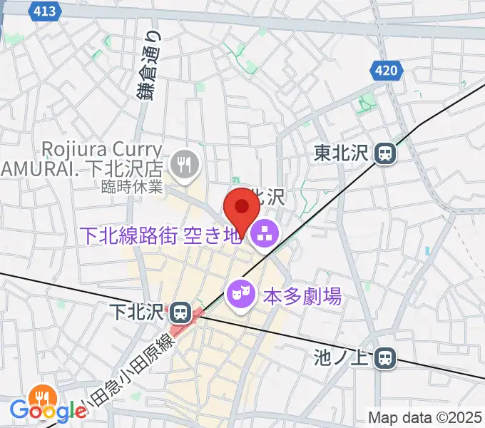 下北沢ムムリック・マーフィーの地図