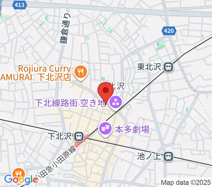 下北沢ムムリック・マーフィーの地図