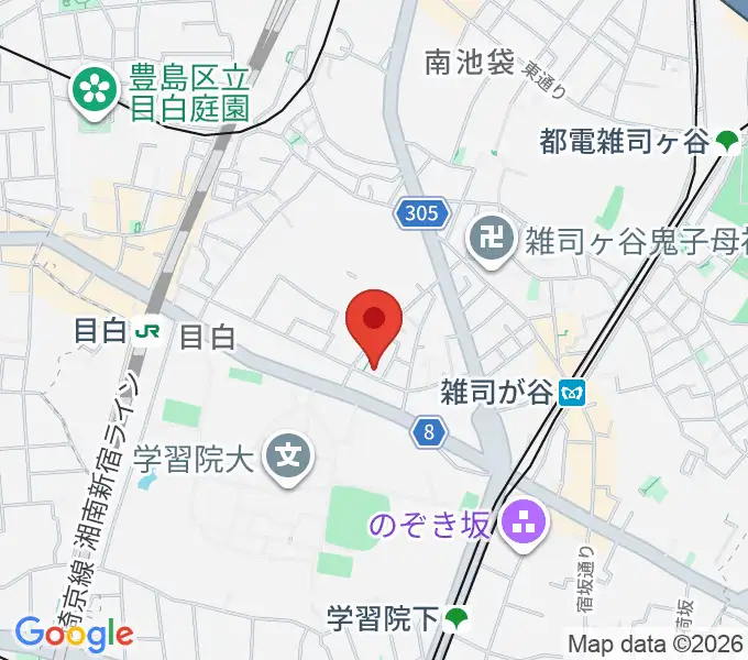 Birdland Guitarsの地図