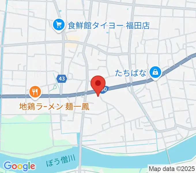 ドルチェ倉庫の地図