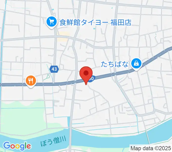 ドルチェ倉庫の地図
