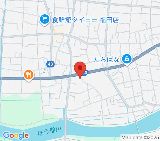 ドルチェ倉庫の地図
