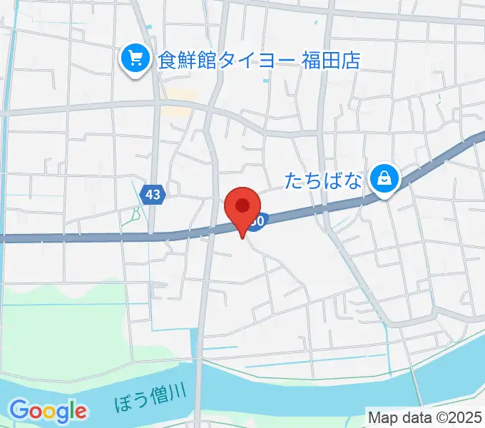 ドルチェ倉庫の地図