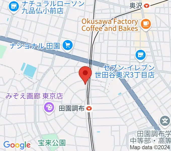 ピアノ調律センター サロン・ド・ウツノミヤの地図