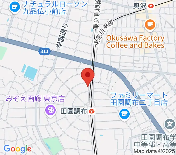 ピアノ調律センター サロン・ド・ウツノミヤの地図