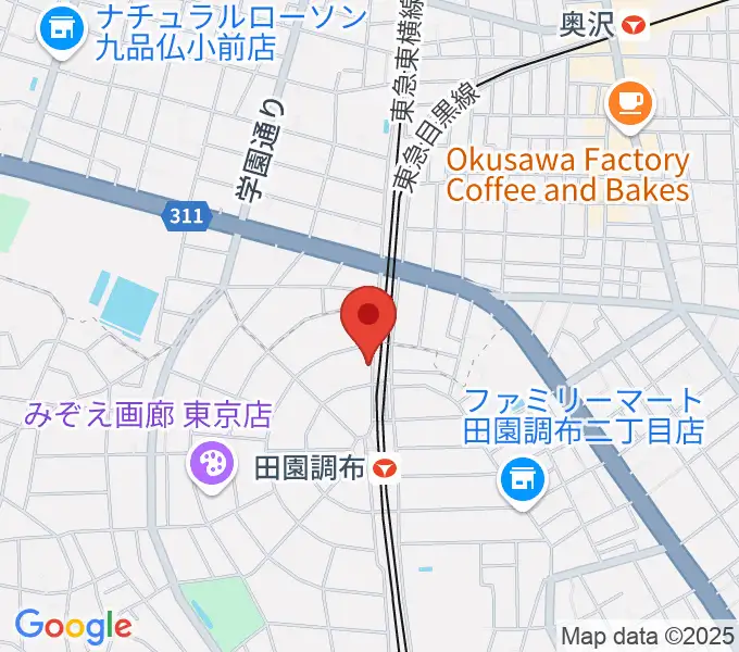 ピアノ調律センター サロン・ド・ウツノミヤの地図