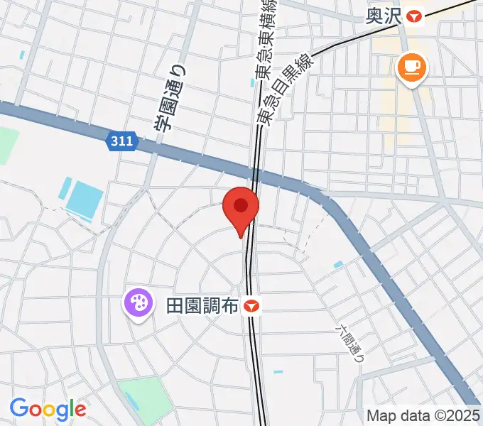 ピアノ調律センター サロン・ド・ウツノミヤの地図