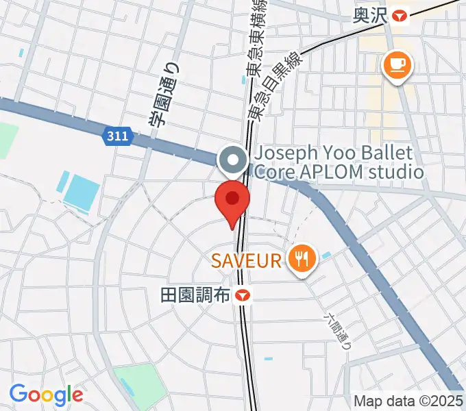 ピアノ調律センター サロン・ド・ウツノミヤの地図