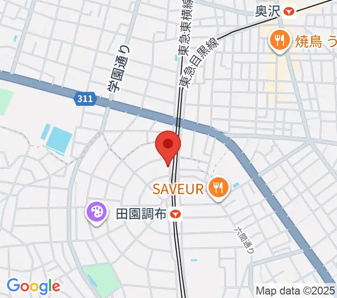 ピアノ調律センター サロン・ド・ウツノミヤの地図
