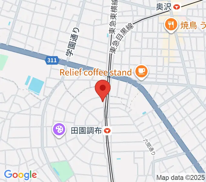 ピアノ調律センター サロン・ド・ウツノミヤの地図