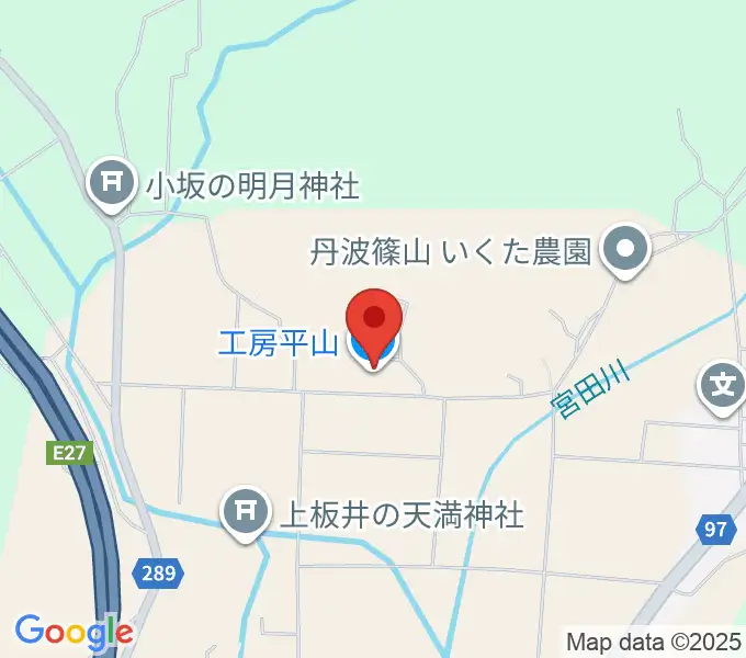 古楽器製作工房 平山の地図