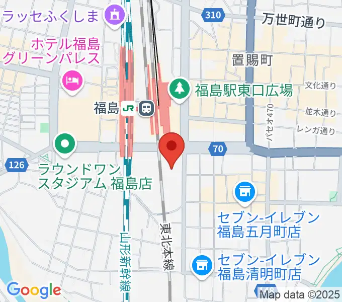こむこむ館の地図