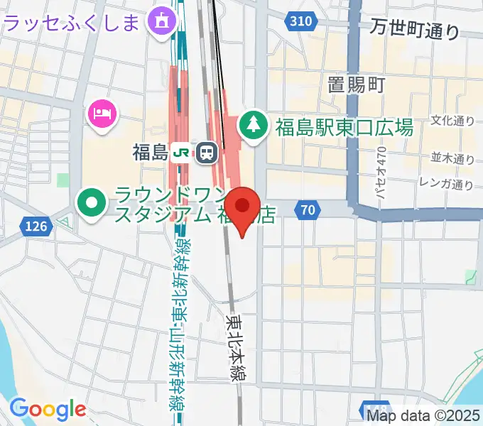 こむこむ館の地図
